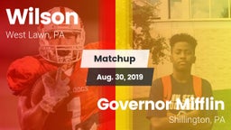 Matchup: Wilson  vs. Governor Mifflin  2019