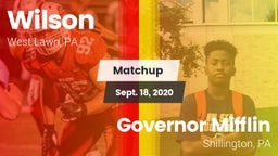 Matchup: Wilson  vs. Governor Mifflin  2020