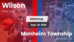 Matchup: Wilson  vs. Manheim Township  2020