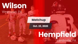 Matchup: Wilson  vs. Hempfield  2020