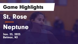 St. Rose  vs Neptune  Game Highlights - Jan. 23, 2023