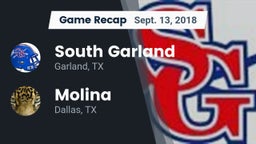 Recap: South Garland  vs. Molina  2018