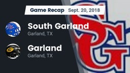 Recap: South Garland  vs. Garland  2018