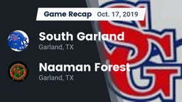 Recap: South Garland  vs. Naaman Forest  2019