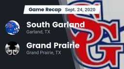 Recap: South Garland  vs. Grand Prairie  2020