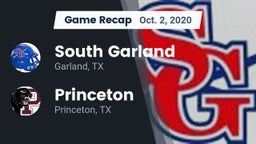 Recap: South Garland  vs. Princeton  2020