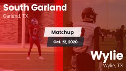 Matchup: South Garland High vs. Wylie  2020