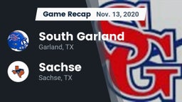 Recap: South Garland  vs. Sachse  2020