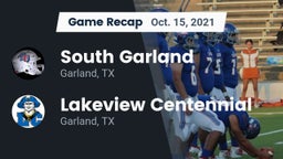 Recap: South Garland  vs. Lakeview Centennial  2021