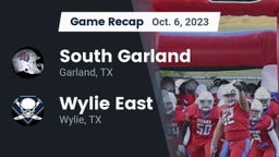 Recap: South Garland  vs. Wylie East  2023