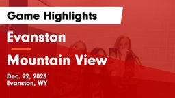 Evanston  vs Mountain View  Game Highlights - Dec. 22, 2023