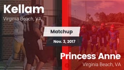 Matchup: Kellam  vs. Princess Anne  2017