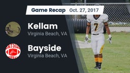 Recap: Kellam  vs. Bayside  2017