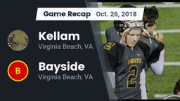 Recap: Kellam  vs. Bayside  2018
