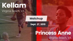 Matchup: Kellam  vs. Princess Anne  2019