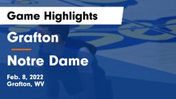 Grafton  vs Notre Dame  Game Highlights - Feb. 8, 2022