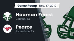 Recap: Naaman Forest  vs. Pearce  2017