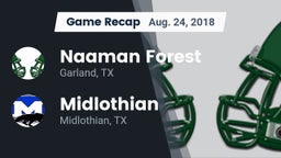 Recap: Naaman Forest  vs. Midlothian  2018