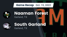 Recap: Naaman Forest  vs. South Garland  2022