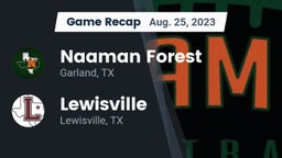 Recap: Naaman Forest  vs. Lewisville  2023