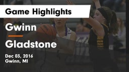 Gwinn  vs Gladstone Game Highlights - Dec 03, 2016