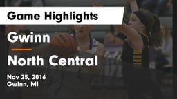 Gwinn  vs North Central  Game Highlights - Nov 25, 2016