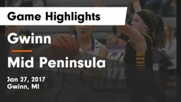 Gwinn  vs Mid Peninsula Game Highlights - Jan 27, 2017