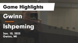Gwinn  vs Ishpeming  Game Highlights - Jan. 10, 2023