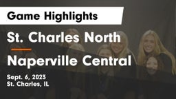 St. Charles North  vs Naperville Central  Game Highlights - Sept. 6, 2023