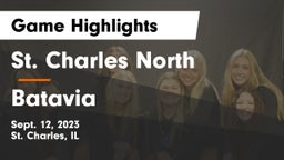 St. Charles North  vs Batavia  Game Highlights - Sept. 12, 2023