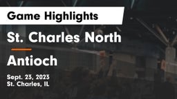St. Charles North  vs Antioch  Game Highlights - Sept. 23, 2023
