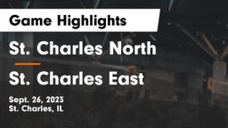 St. Charles North  vs St. Charles East  Game Highlights - Sept. 26, 2023