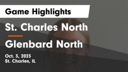 St. Charles North  vs Glenbard North  Game Highlights - Oct. 3, 2023