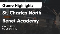 St. Charles North  vs Benet Academy  Game Highlights - Oct. 7, 2023