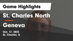 St. Charles North  vs Geneva  Game Highlights - Oct. 17, 2023