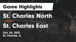 St. Charles North  vs St. Charles East  Game Highlights - Oct. 24, 2023