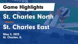 St. Charles North  vs St. Charles East  Game Highlights - May 3, 2022