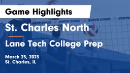 St. Charles North  vs Lane Tech College Prep Game Highlights - March 25, 2023