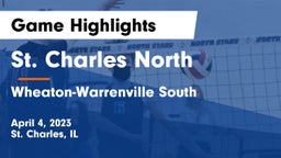 St. Charles North  vs Wheaton-Warrenville South  Game Highlights - April 4, 2023