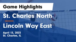 St. Charles North  vs Lincoln Way East Game Highlights - April 13, 2023