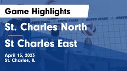 St. Charles North  vs St Charles East Game Highlights - April 15, 2023