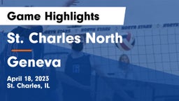 St. Charles North  vs Geneva Game Highlights - April 18, 2023