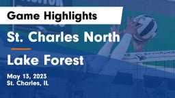St. Charles North  vs Lake Forest Game Highlights - May 13, 2023