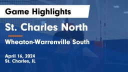 St. Charles North  vs Wheaton-Warrenville South  Game Highlights - April 16, 2024