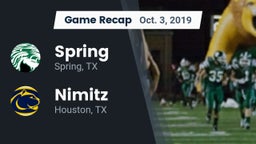 Recap: Spring  vs. Nimitz  2019