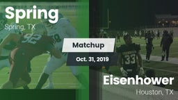 Matchup: Spring Highs vs. Eisenhower  2019