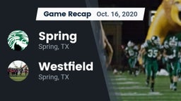 Recap: Spring  vs. Westfield  2020