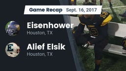 Recap: Eisenhower  vs. Alief Elsik  2017
