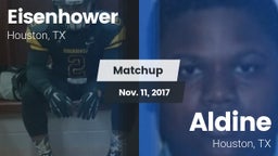 Matchup: Aldine Eisenhower HS vs. Aldine  2017