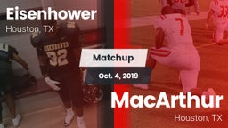 Matchup: Aldine Eisenhower HS vs. MacArthur  2019